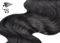 Body Wave Black Indian Remy Human Hair Extensions Grade 8A Full Ends No lice