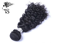 Curly Human Hair Extensions Brazilian Virgin Human Hair Long Lasting 10 Inch 8A